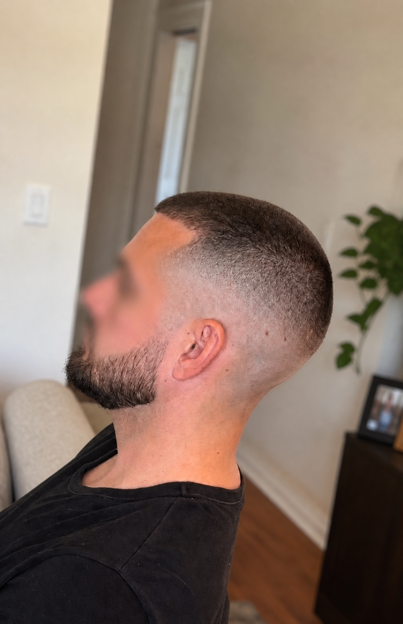 Ukázka pánského střihu Barber Domů Praha